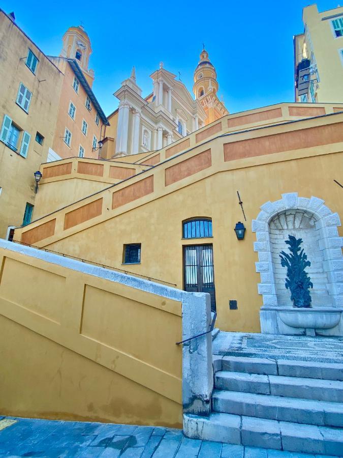 Les Glycines Menton Exterior foto