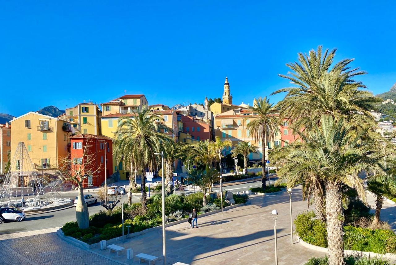 Les Glycines Menton Exterior foto