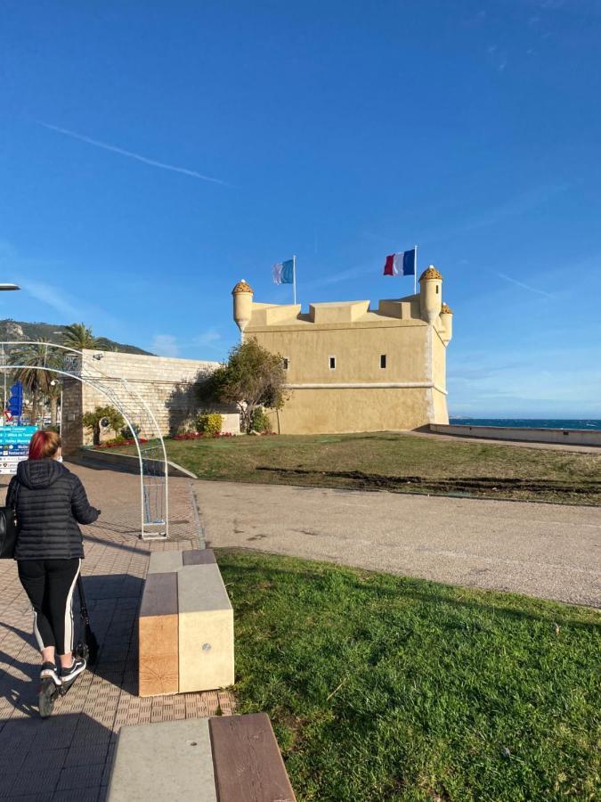Les Glycines Menton Exterior foto