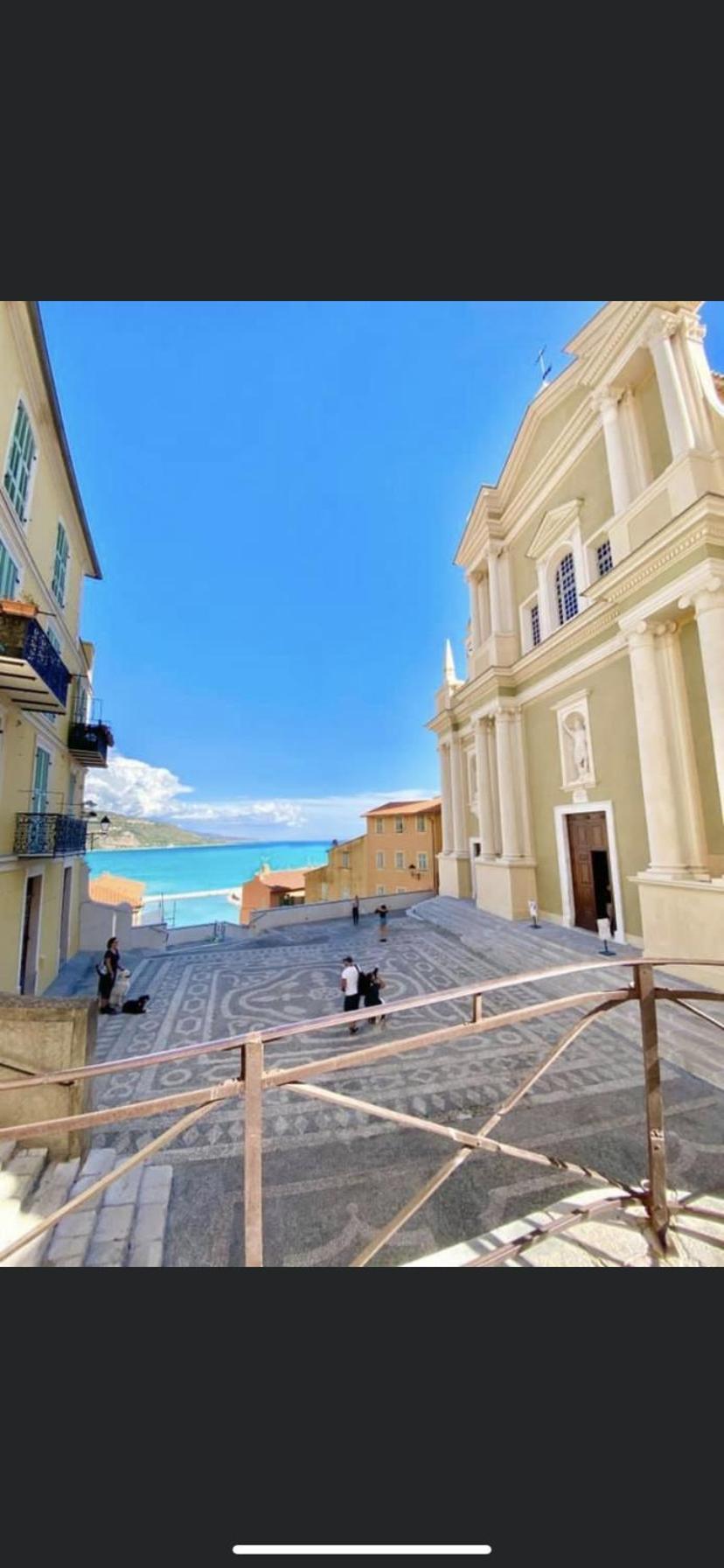 Les Glycines Menton Exterior foto