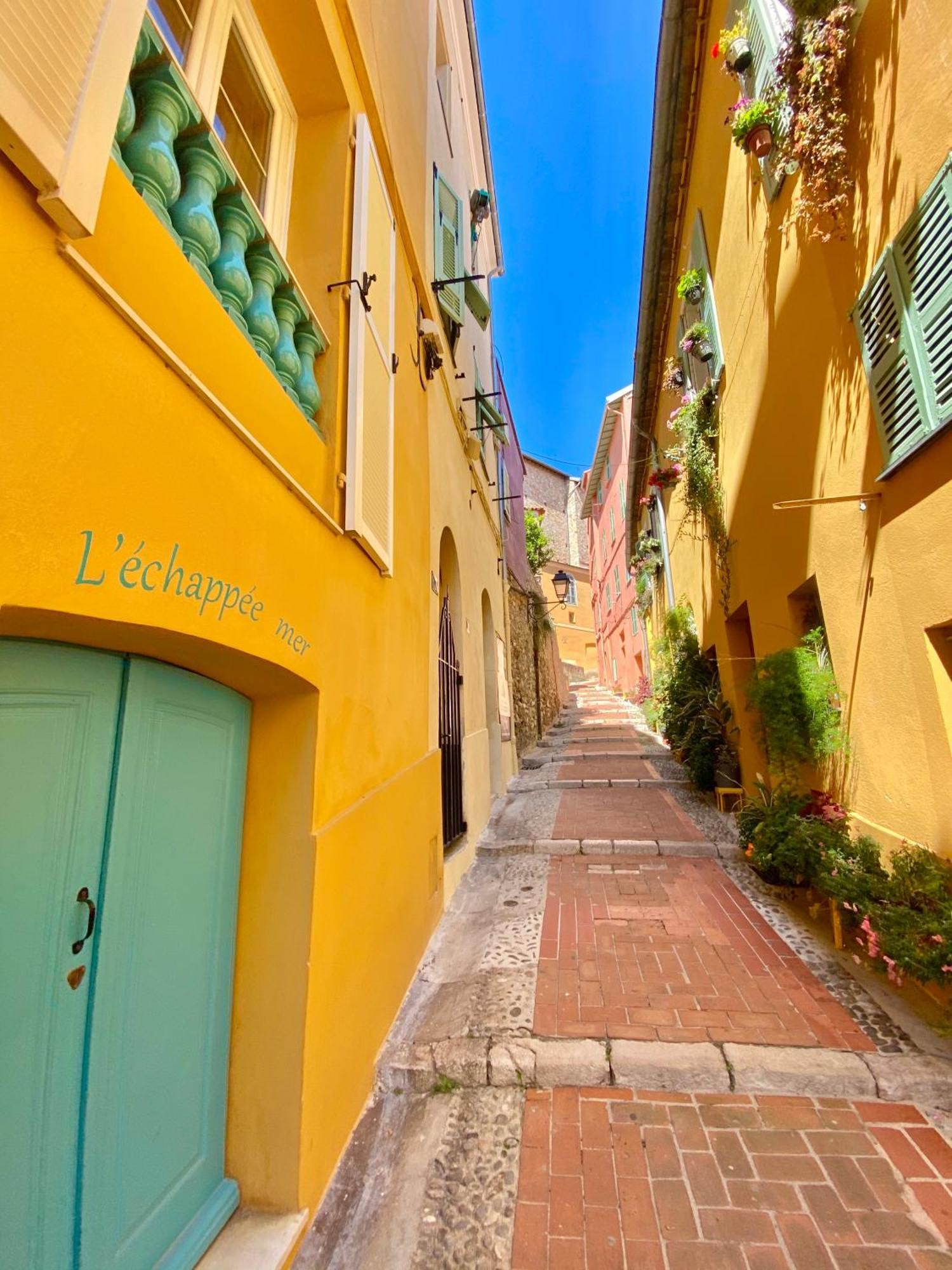 Les Glycines Menton Exterior foto