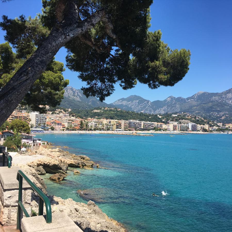 Les Glycines Menton Exterior foto
