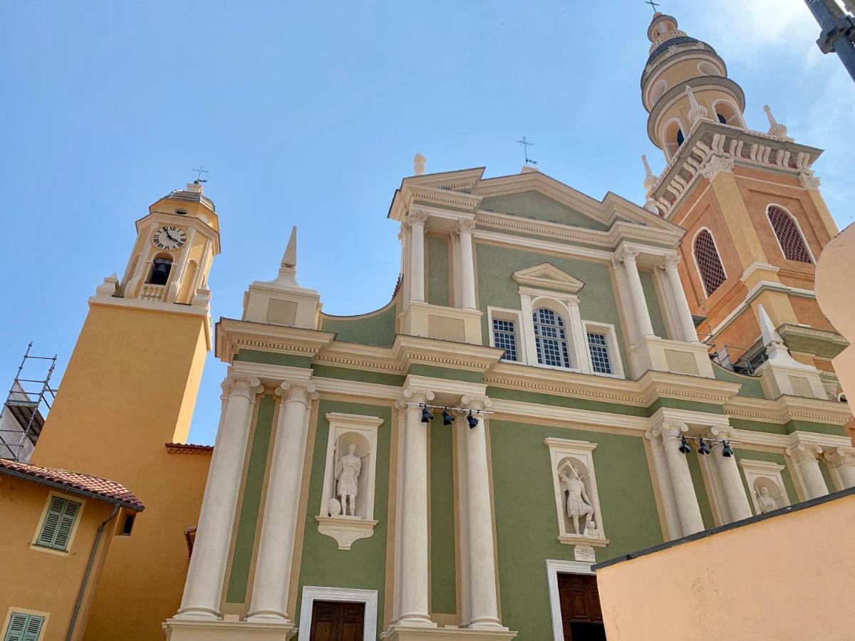 Les Glycines Menton Exterior foto