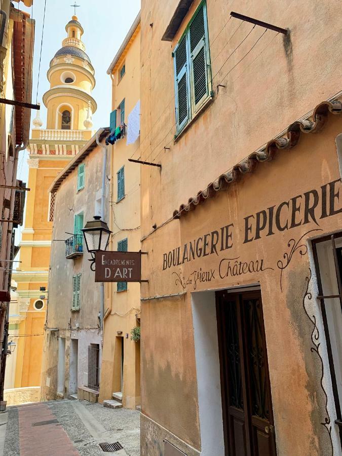 Les Glycines Menton Exterior foto