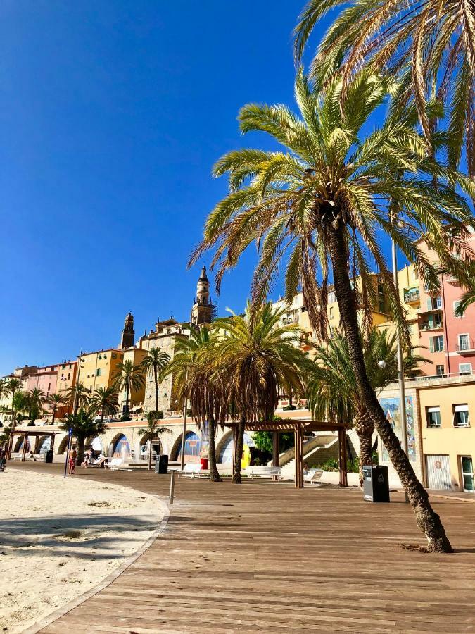 Les Glycines Menton Exterior foto