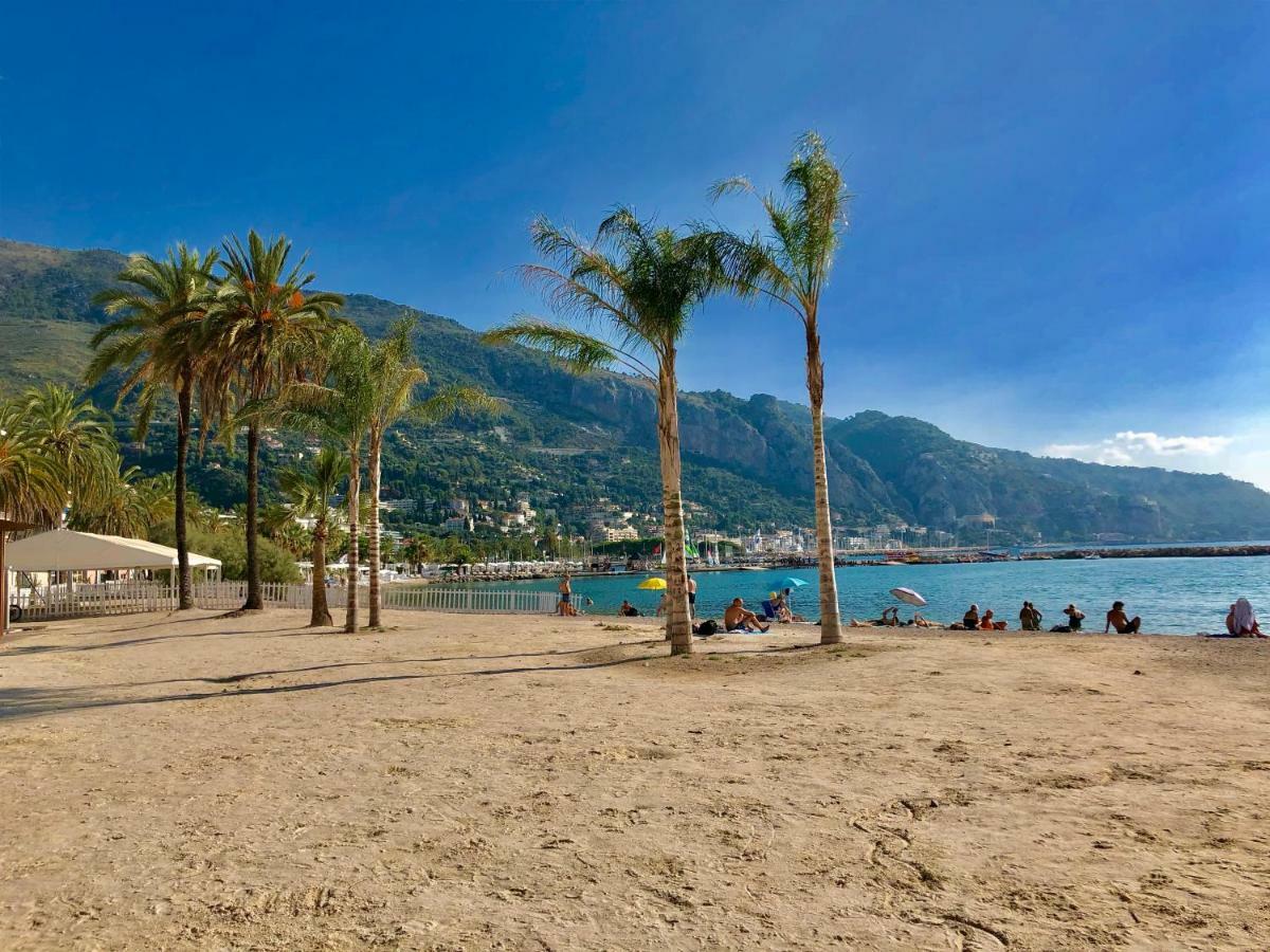 Les Glycines Menton Exterior foto